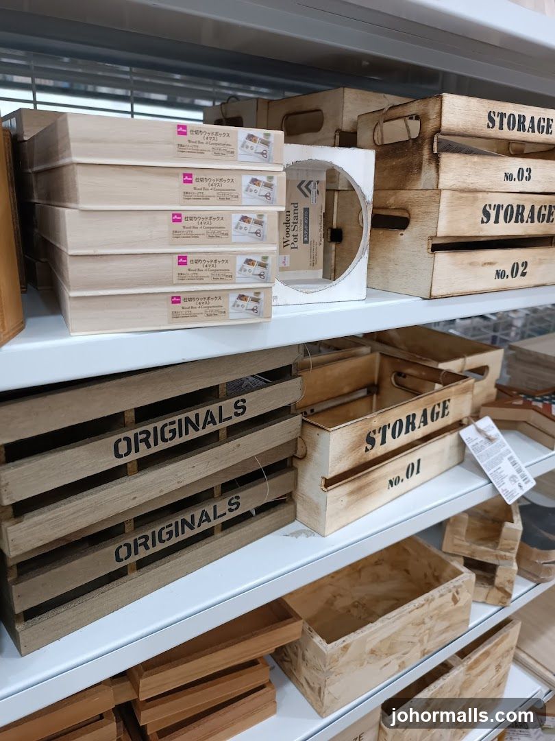 Wooden Storage Boxes