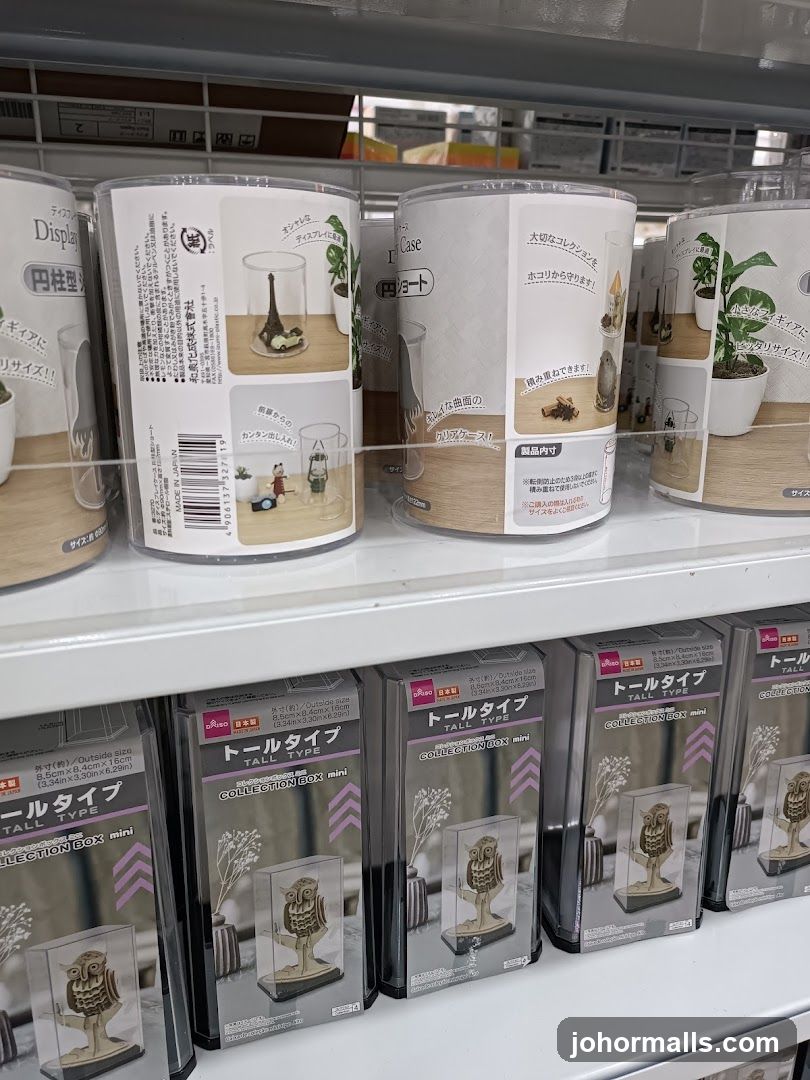 Display Cases and Collection Boxes