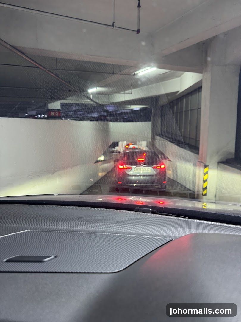 Cars in a Parking Garage