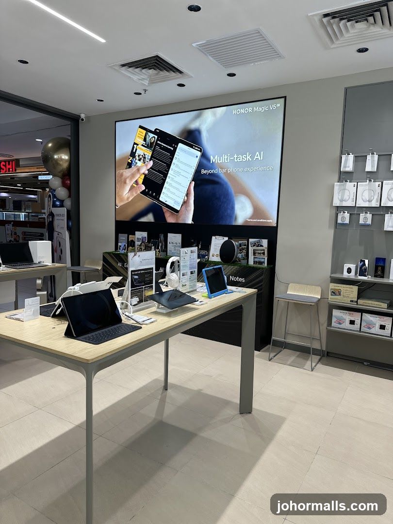 Electronics Store Display
