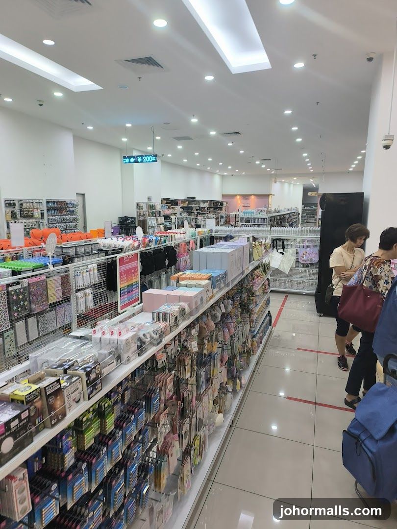 Store Interior with Merchandise