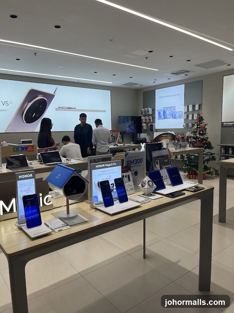 Electronics Store Display