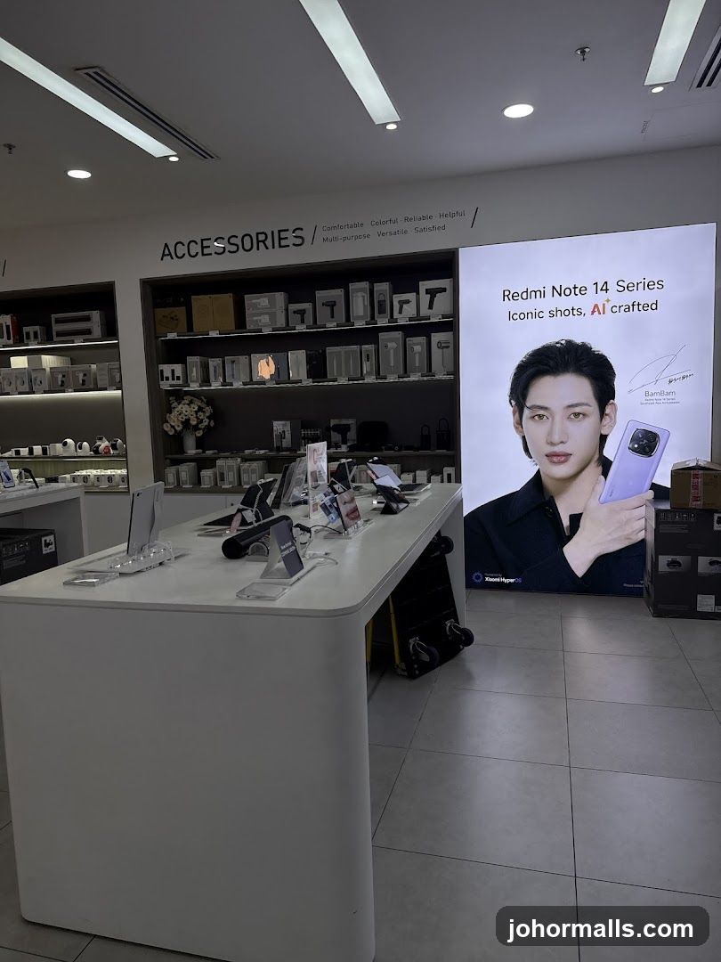 Xiaomi Accessories Store Display
