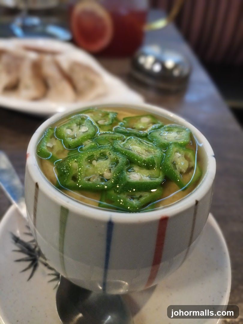 Steamed Dish with Okra
