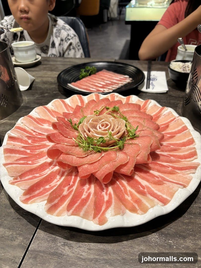 Thinly Sliced Meat Platter