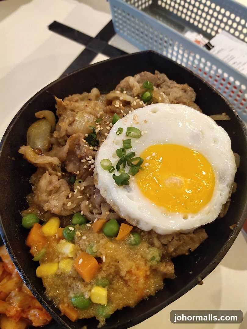 Beef Bowl with Fried Egg