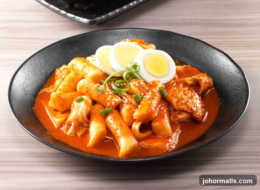 Tteokbokki with Hard-Boiled Eggs