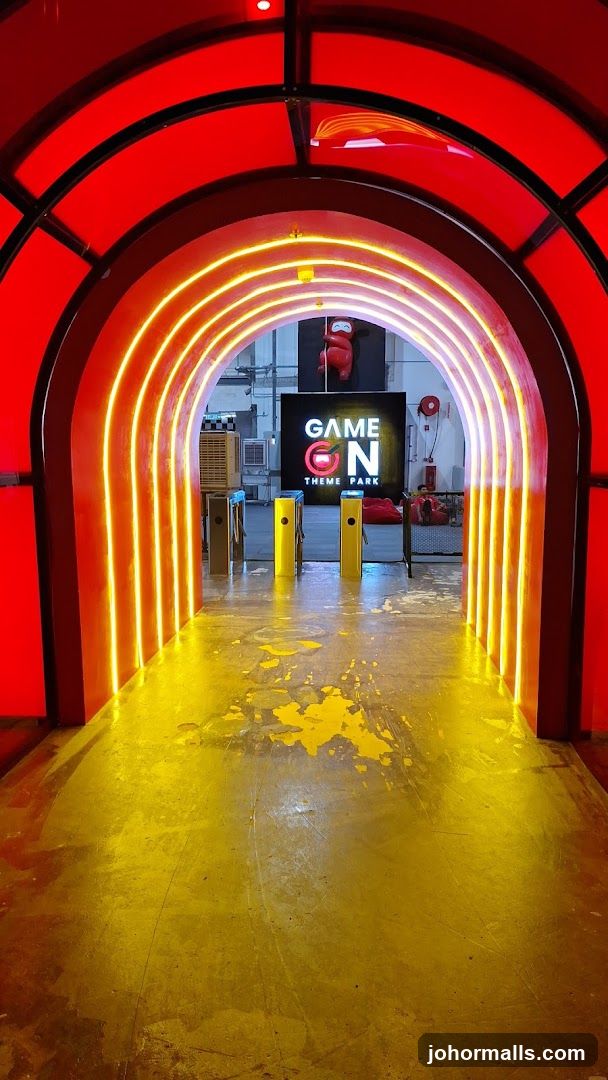 Entrance to Game On Theme Park