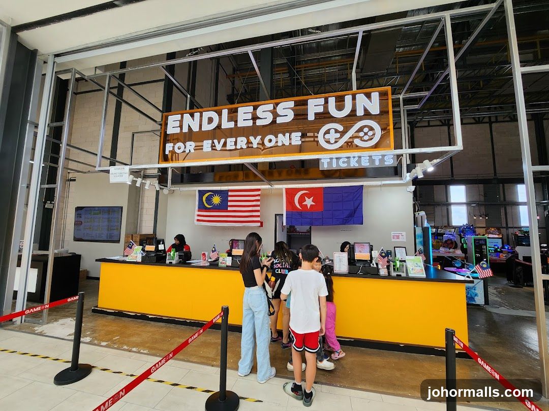 Game Zone Ticket Counter
