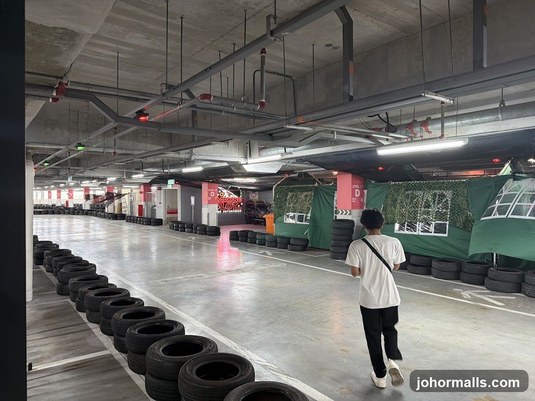 Go-Kart Track in Parking Garage