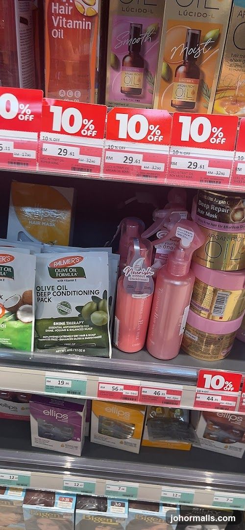 Hair Care Products on Shelves