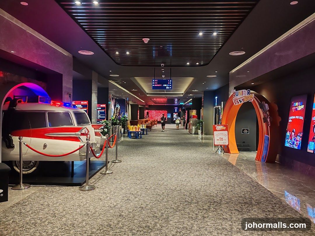 Cinema Lobby with Themed Decor