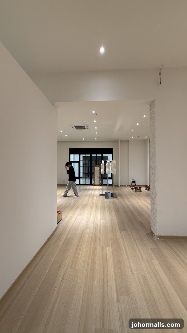 Empty Retail Space with Mannequins