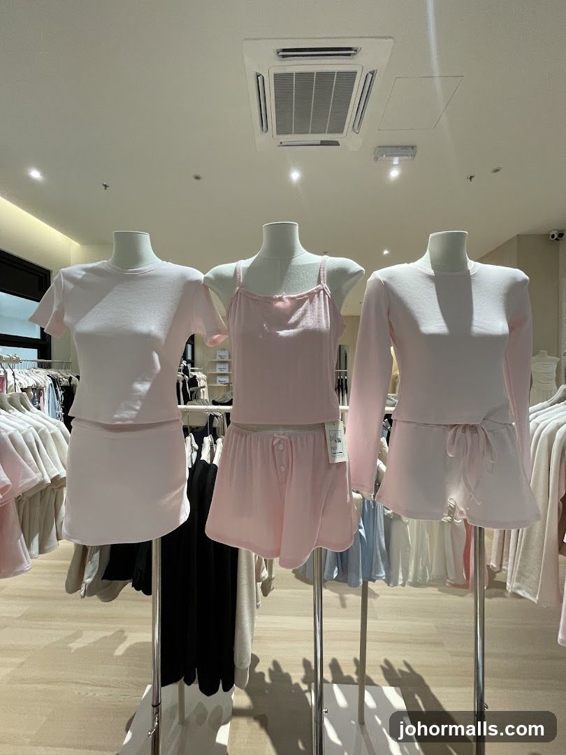Mannequins in Pink Pajamas