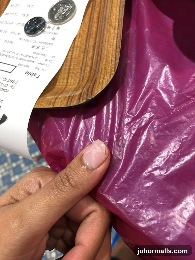 Receipt and Coins