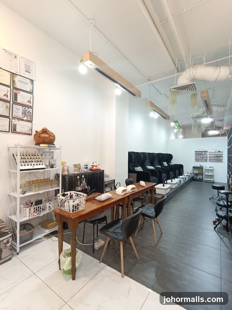Nail Salon Interior