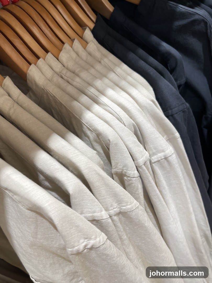 Clothing on Hangers