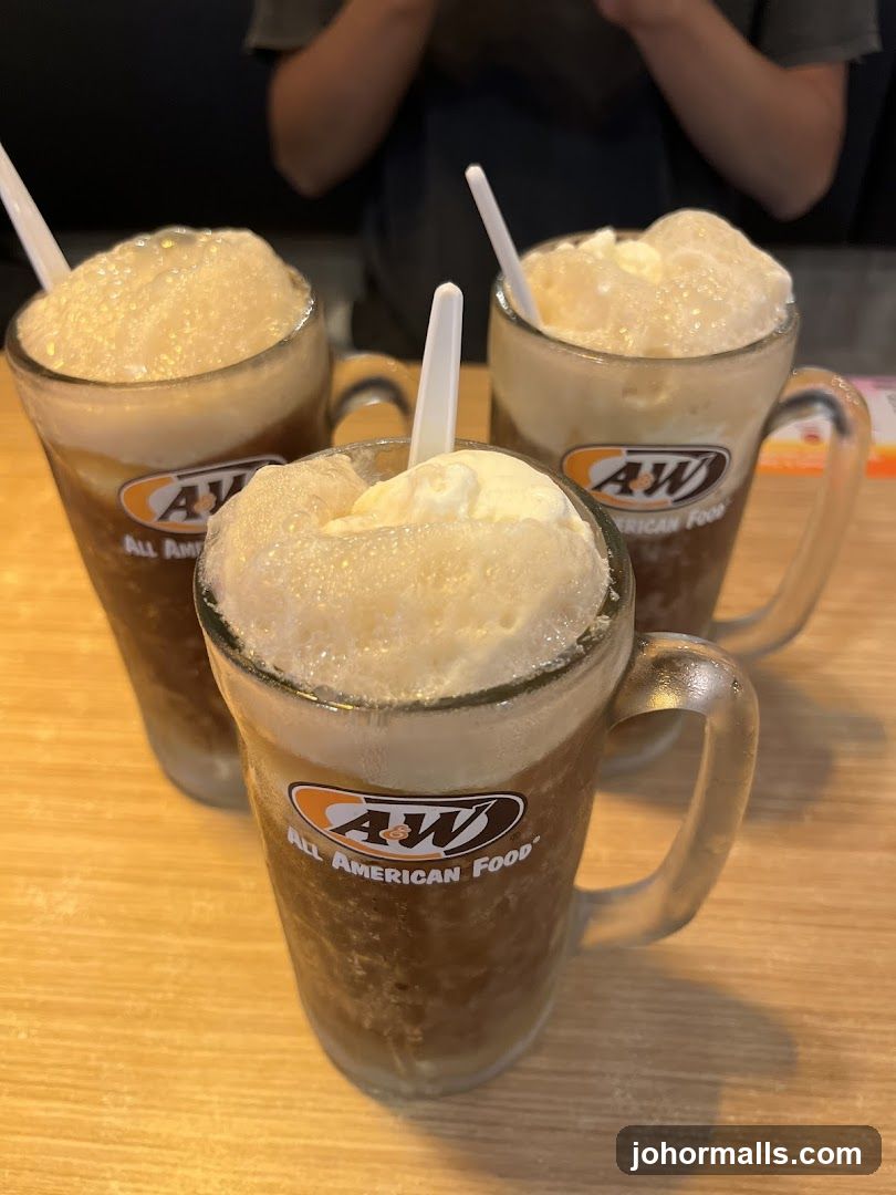 A&W Root Beer Floats