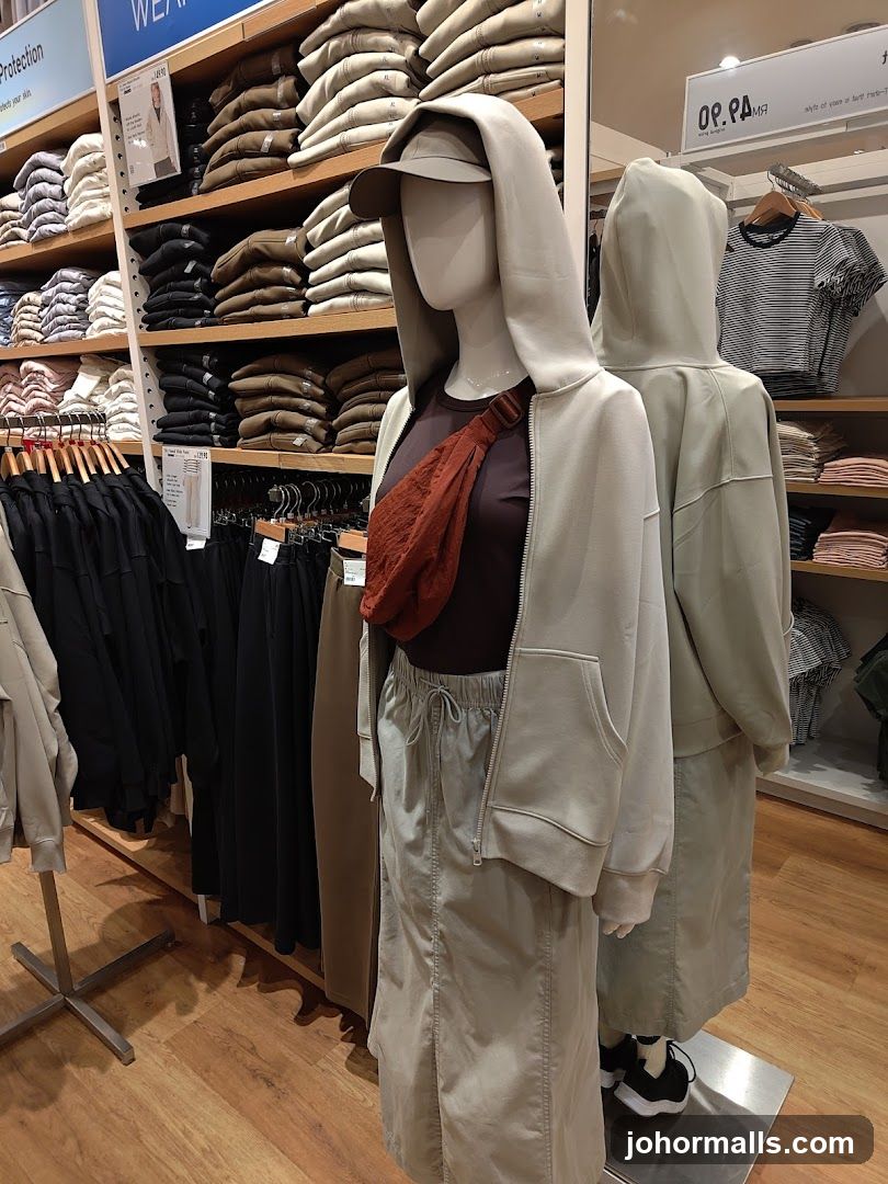 Mannequins in a clothing store
