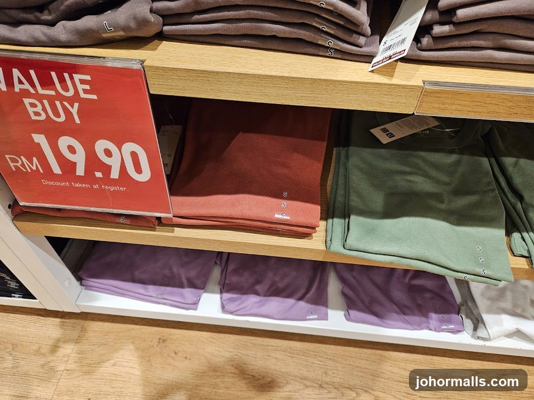 Clothing Sale Display