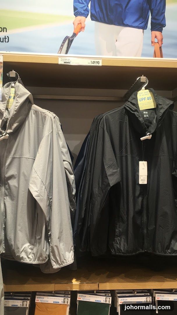 Lightweight Jackets on Display