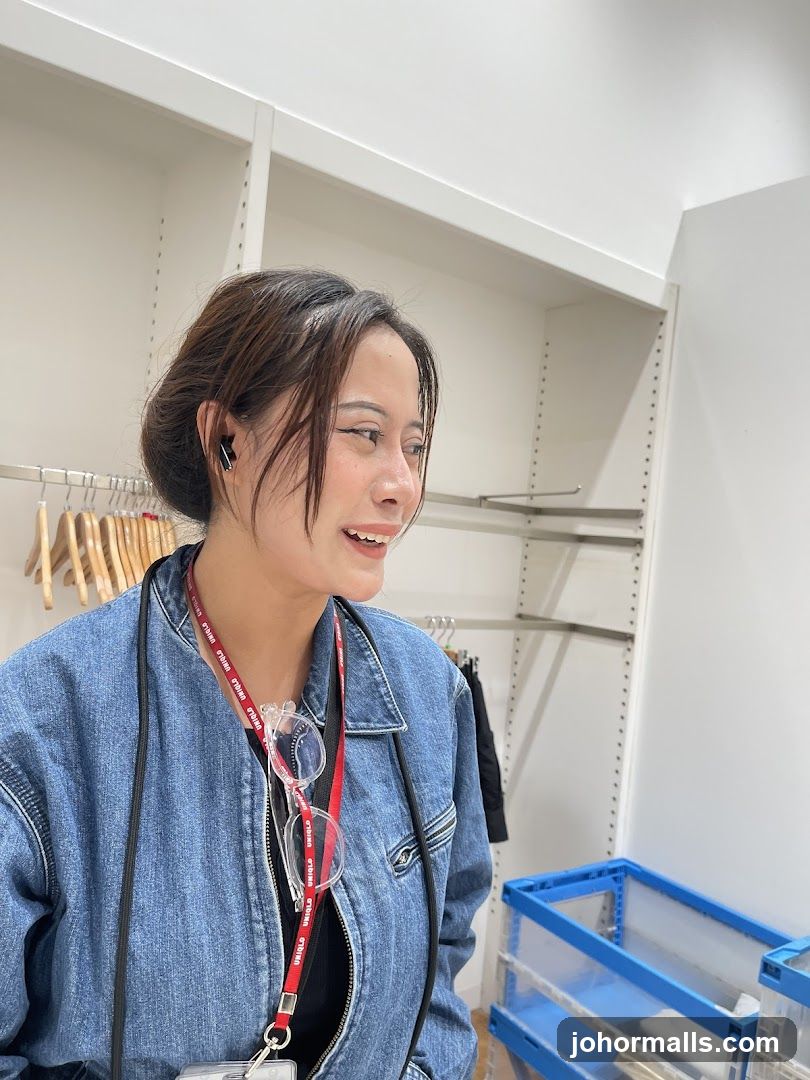 Woman in Denim Jacket