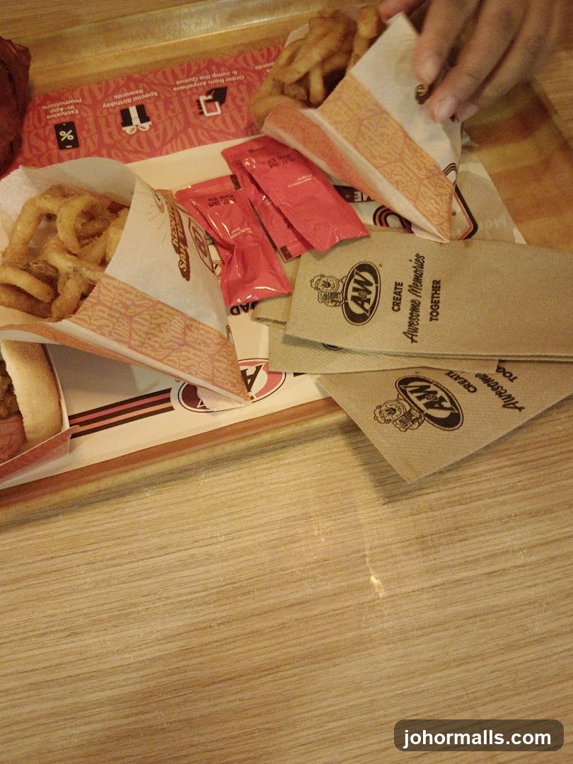 A&W Food Tray