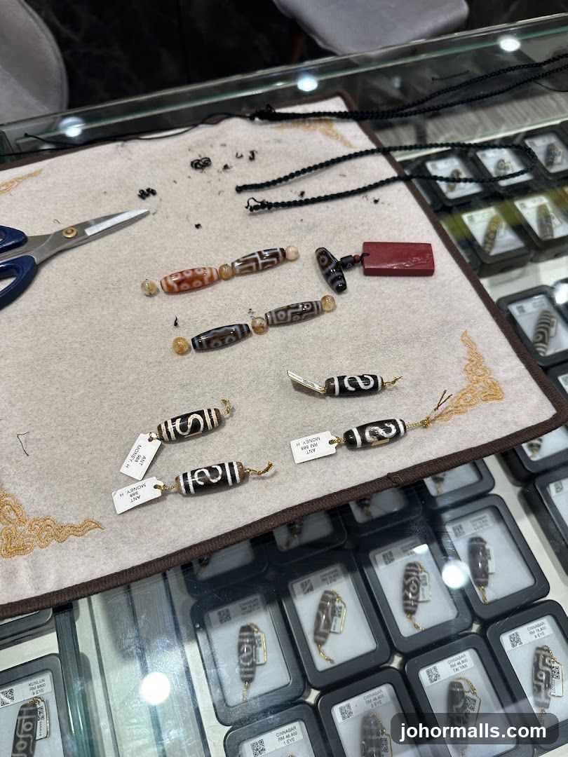 Beads and Jewelry Display