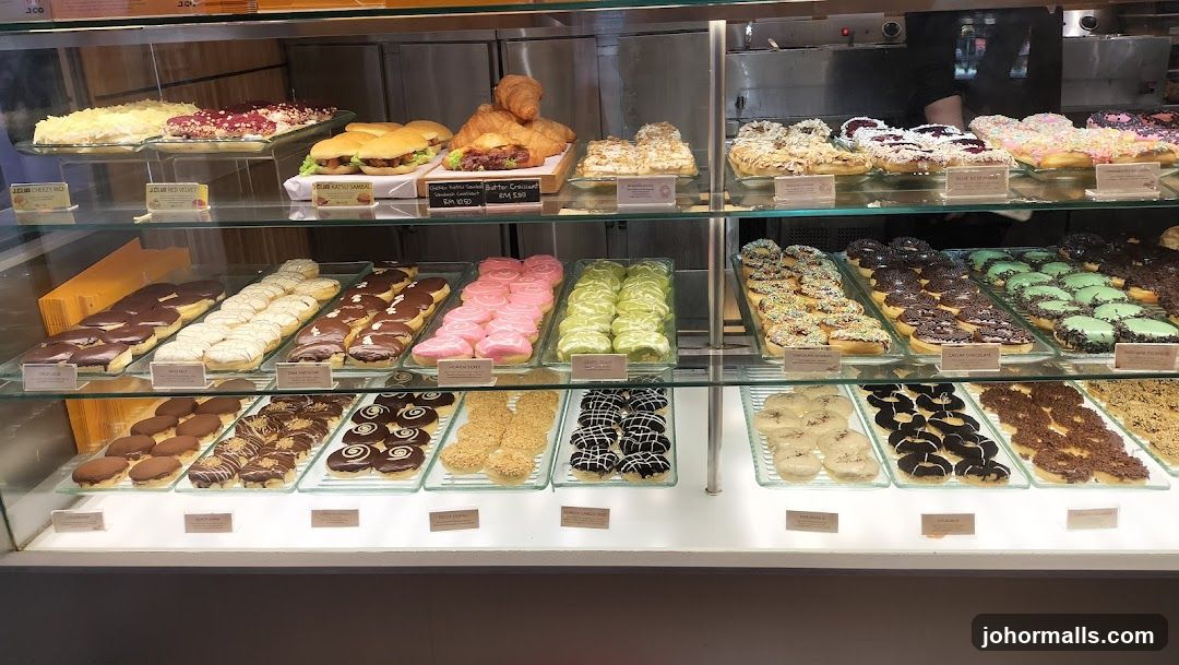 Donuts and Pastries Display