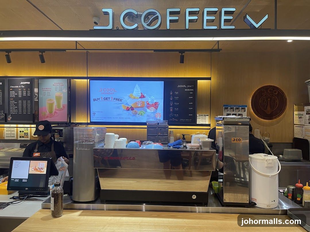 J Coffee Shop Counter