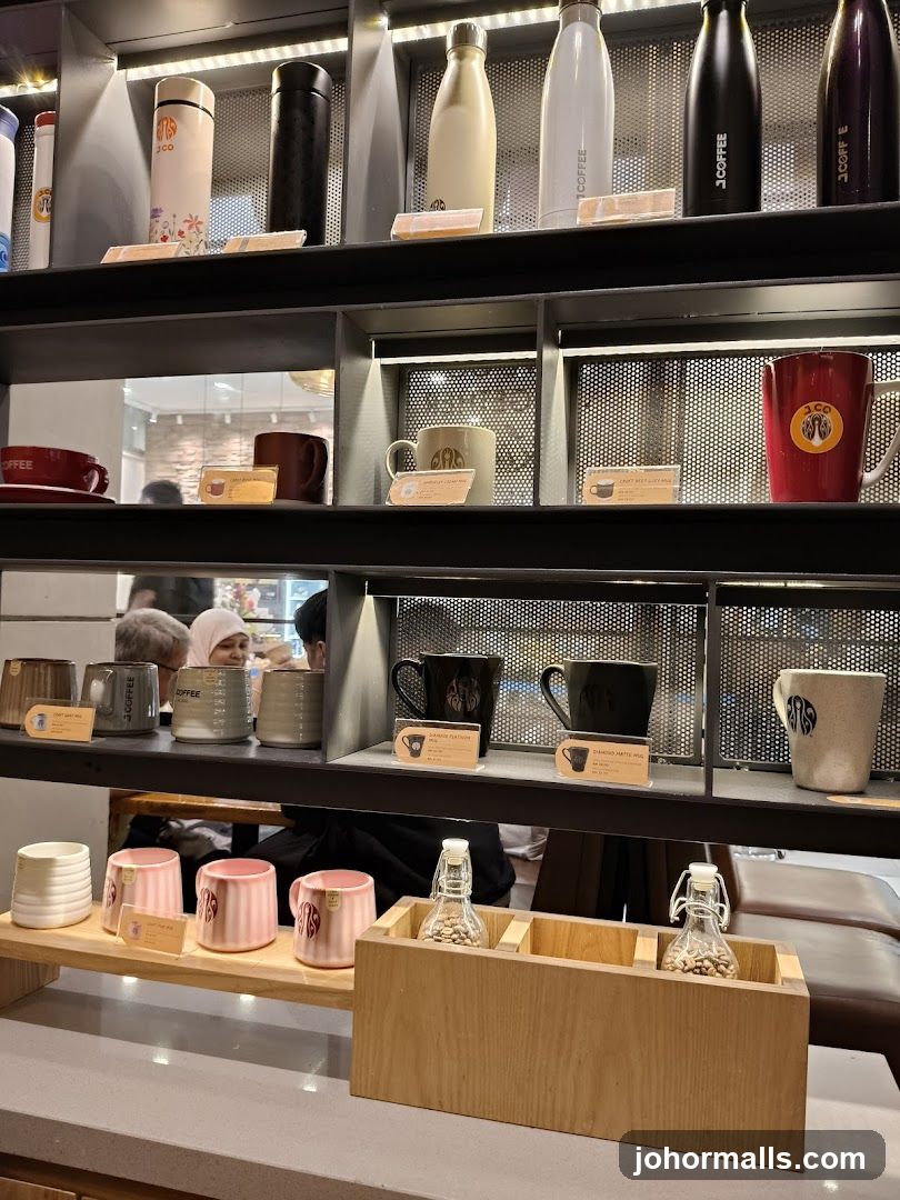 Coffee Merchandise Display
