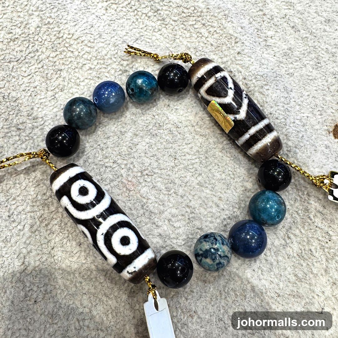 Tibetan Dzi Beads Bracelet