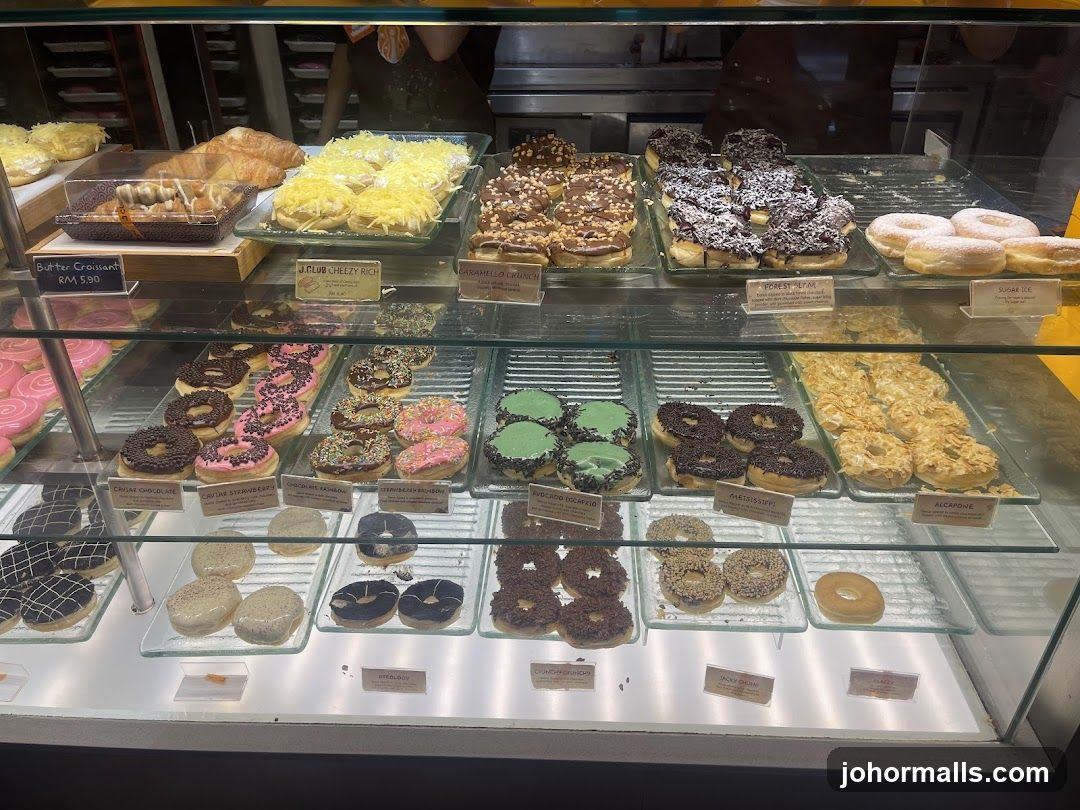 Donuts and Pastries Display