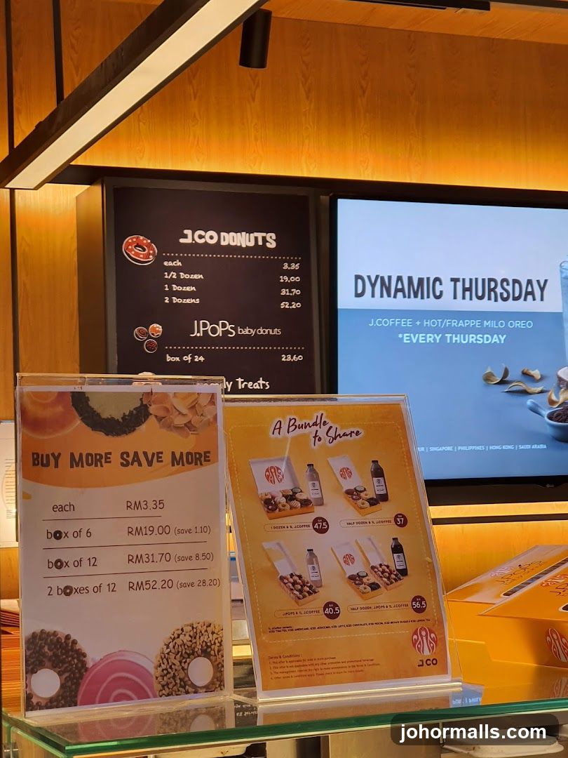 J.CO Donuts Menu and Promotions