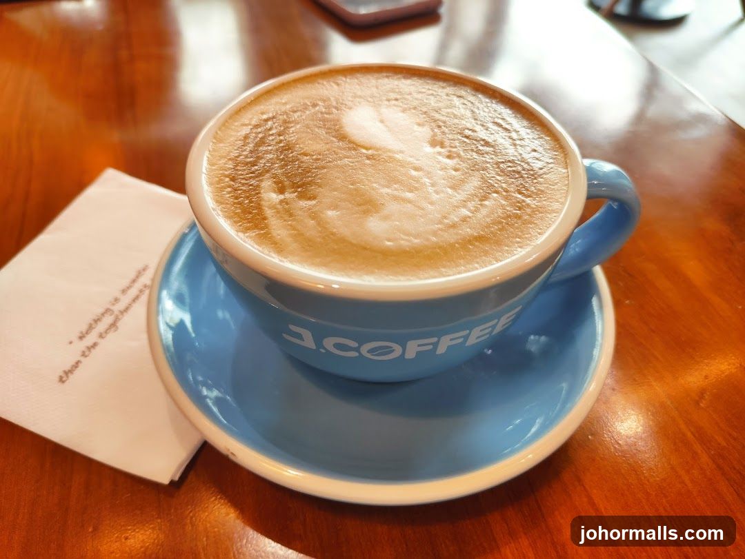 Coffee Cup with Latte Art