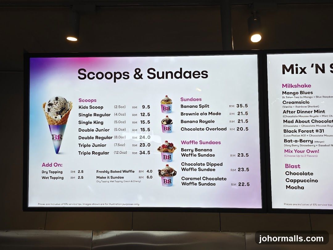 Scoops & Sundaes