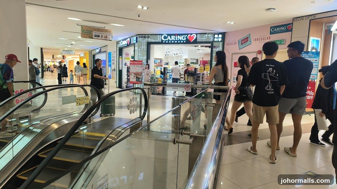 Mall Interior with Pharmacy