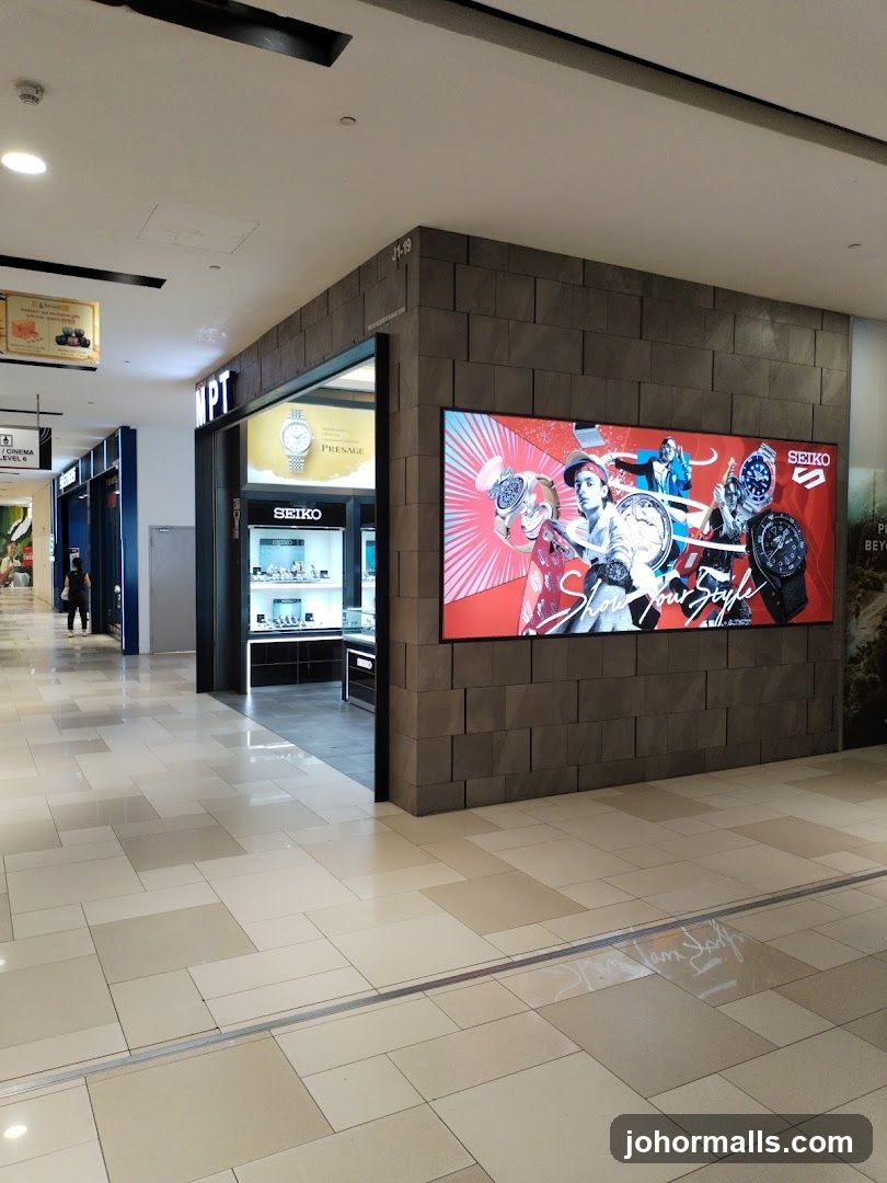Seiko Watch Store Display