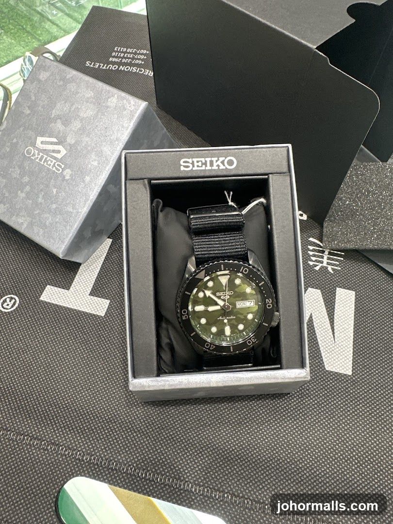 Seiko Watch in Packaging