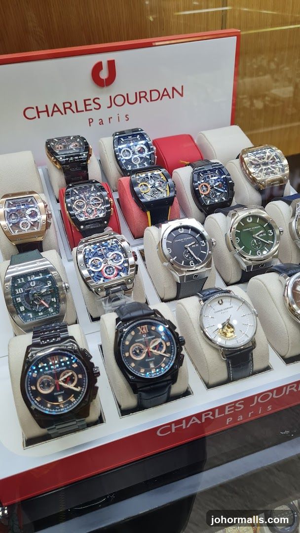 Charles Jourdan Watches Display
