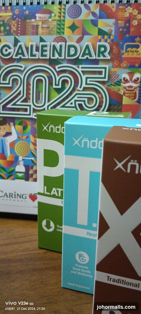 2025 Calendar and Health Supplements