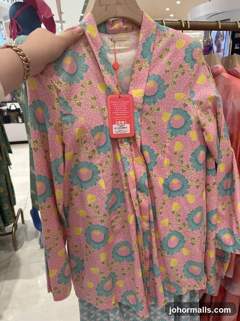 Pink Floral Kimono