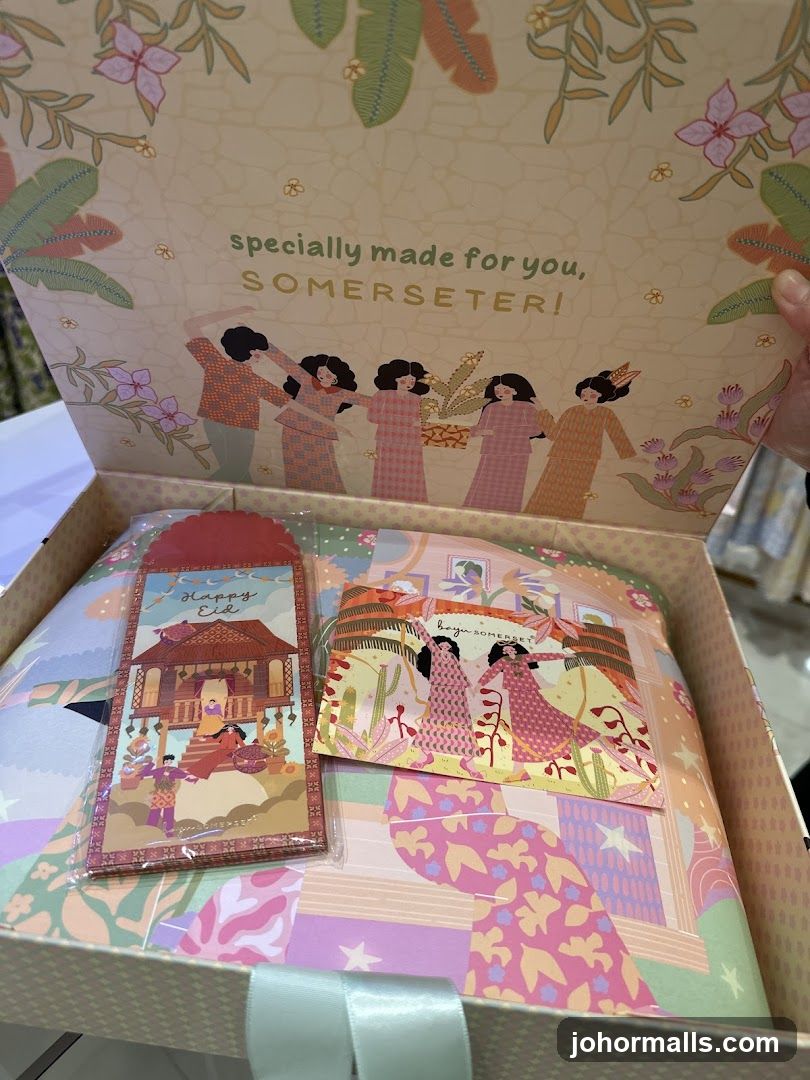 Gift Box with Eid Themed Items