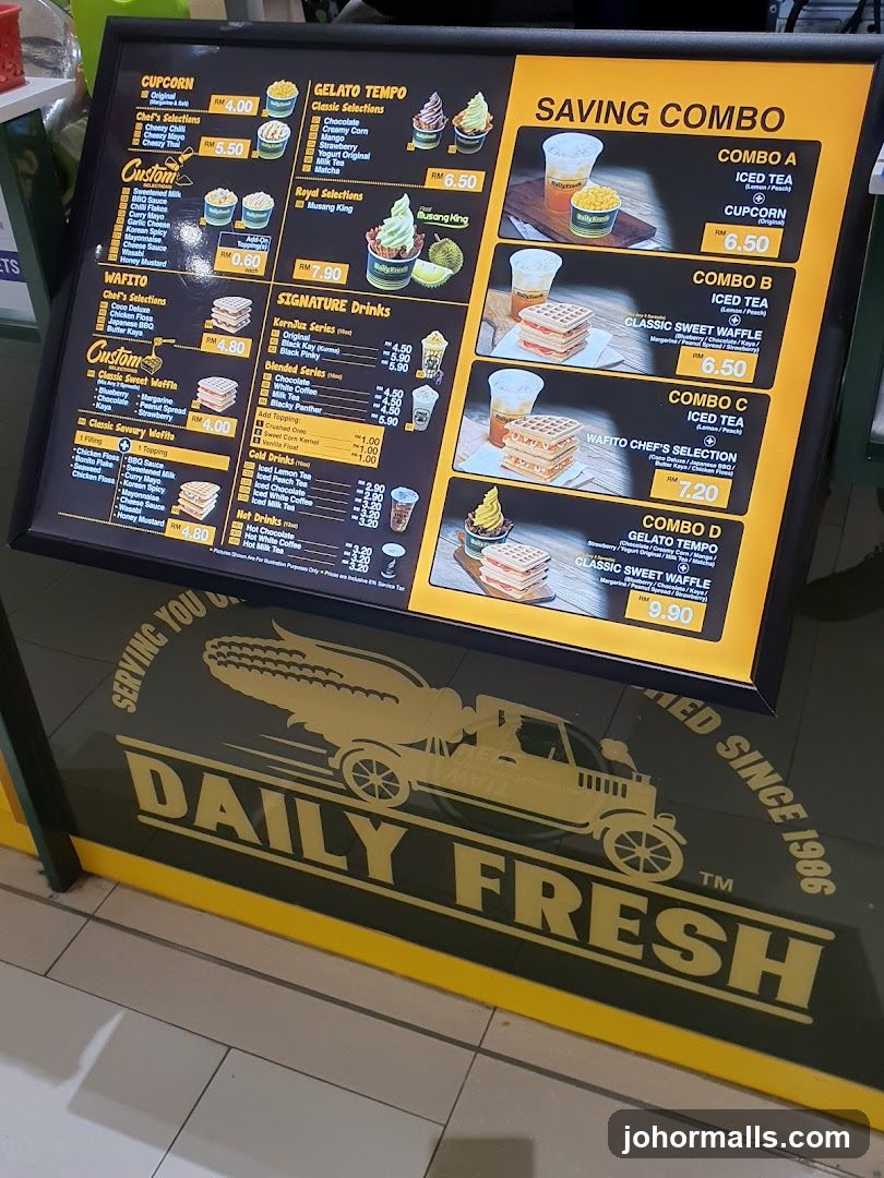 Daily Fresh Menu