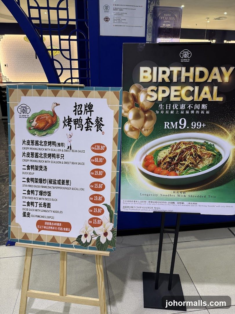 Birthday Special Promotion