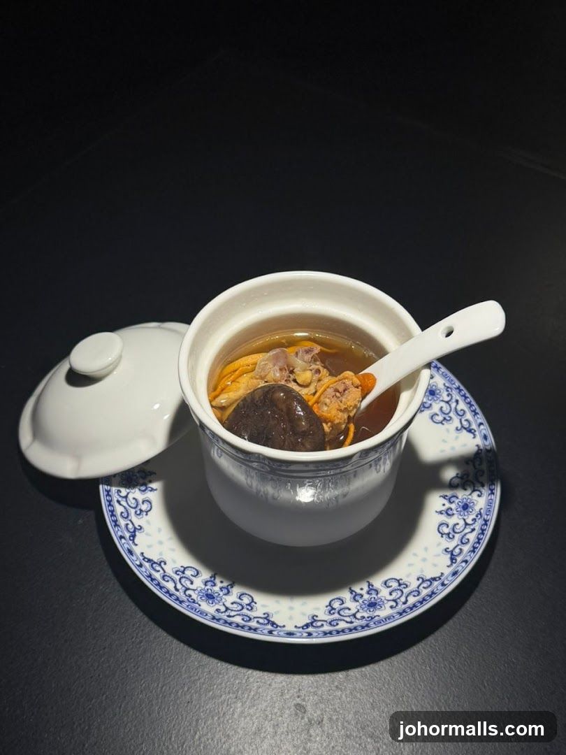 Chicken Soup with Mushrooms