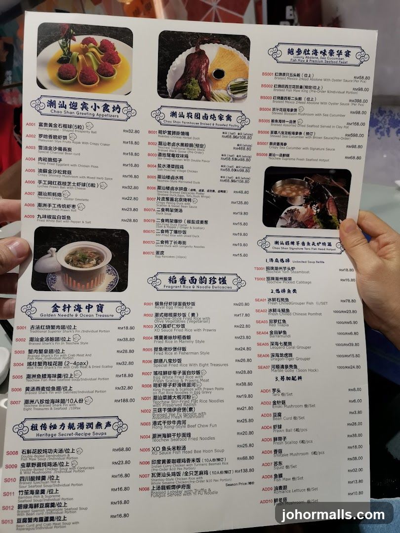 Chao Shan Greeting Appetizers