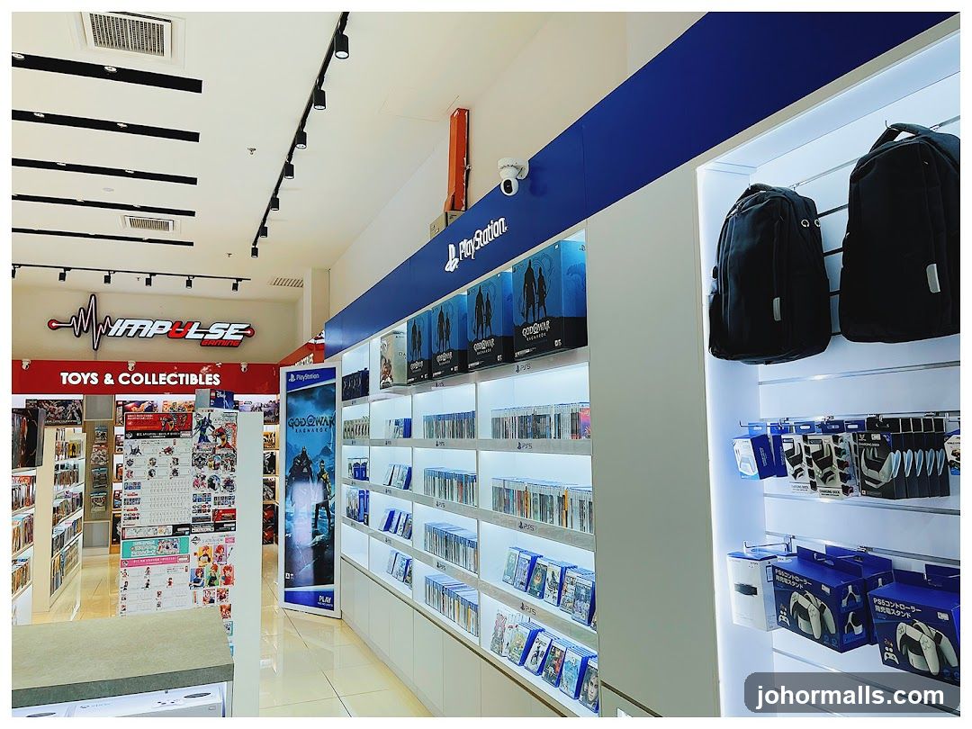 Video Game and Collectibles Store Interior