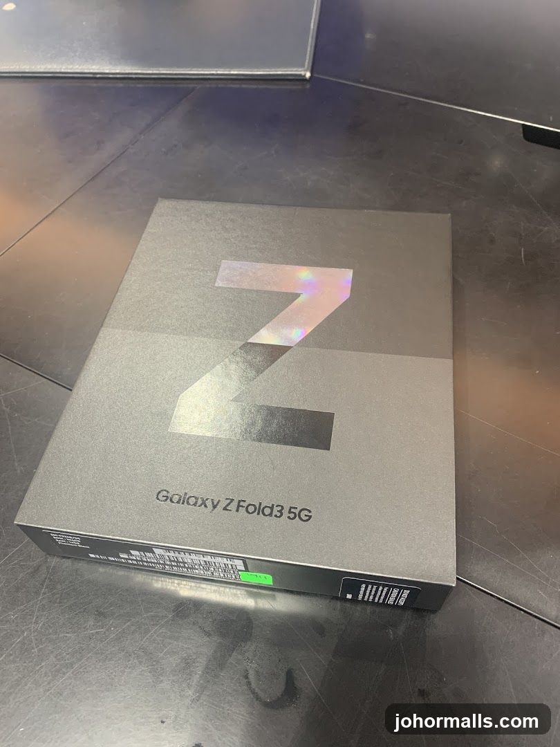 Samsung Galaxy Z Fold 3 5G Box