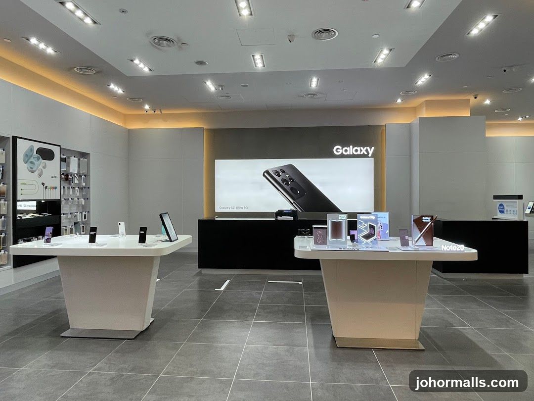 Samsung Galaxy Store Interior